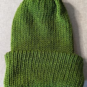 Handmade knitted beanie